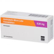 Amitriptylin Micro Labs 8.84 mg Filmtabletten günstig im Preisvergleich