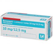 Benazepril-1 A Pharma comp 10/12.5mg Filmtabletten günstig im Preisvergleich