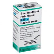 Beclometason-ratioph 0.25mg Dosieraerosol 200Huebe