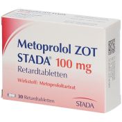 Metoprolol ZOT STADA 100mg Retardtabletten