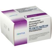 Olmesartan Amlodipin HCT Zentiva 40/10/25 mg FTA günstig im Preisvergleich