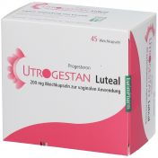 Utrogestan Luteal 200 mg Weichkaps.z.vaginal.Anwe. günstig im Preisvergleich