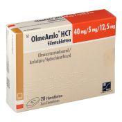 OlmeAmlo HCT 40 mg/5 mg/12.5 mg Filmtabletten