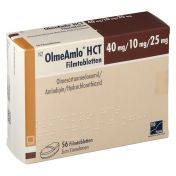 OlmeAmlo HCT 40 mg/10 mg/25 mg Filmtabletten