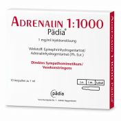 Adrenalin 1:1000 Pädia 1mg/ml Injektionslösung
