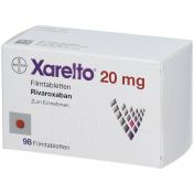 Xarelto 20 mg Filmtabletten günstig im Preisvergleich