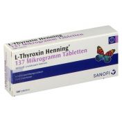 L-Thyroxin Henning 137ug Tabletten günstig im Preisvergleich