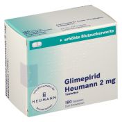 Glimepirid Heumann 2mg Tabletten günstig im Preisvergleich