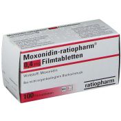 Moxonidin-ratiopharm 0.4mg Filmtabletten günstig im Preisvergleich