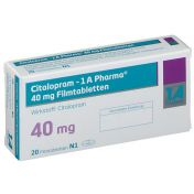 Citalopram - 1 A Pharma 40mg Filmtabletten