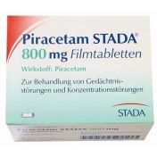 Piracetam STADA 800mg Filmtabletten günstig im Preisvergleich