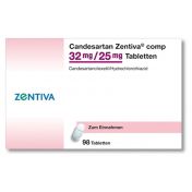 Candesartan Zentiva comp 32 mg/25 mg Tabletten günstig im Preisvergleich