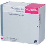 Sitagavia Met 50 mg/ 1000 mg Filmtabletten günstig im Preisvergleich