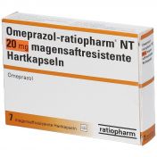 Omeprazol-ratiopharm NT 20mg magensaftres.Hartkap.
