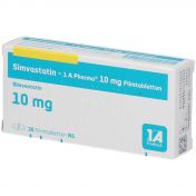 Simvastatin-1A Pharma 10mg Filmtabletten günstig im Preisvergleich