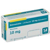 Simvastatin-1A Pharma 10mg Filmtabletten günstig im Preisvergleich