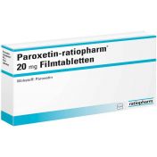 Paroxetin-ratiopharm 20mg Filmtabletten günstig im Preisvergleich