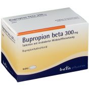 Bupropion beta 300 mg Tabletten m.veränd.Wst.-Frs.