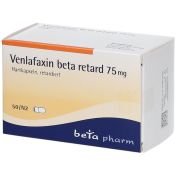 Venlafaxin beta retard 75 mg Hartkaps. retardiert