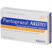 Pantoprazol Aristo 20 mg magensaftresistente Tabl. günstig im Preisvergleich
