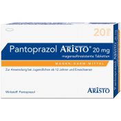 Pantoprazol Aristo 20 mg magensaftresistente Tabl.