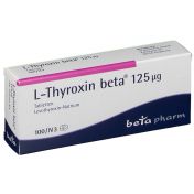 L-Thyroxin beta 125ug günstig im Preisvergleich