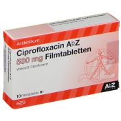 Ciprofloxacin AbZ 500mg Filmtabletten