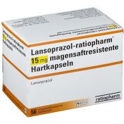 Lansoprazol-ratiopharm 15mg magensaftres. Hartkaps