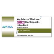 Venlafaxin Winthrop 150 mg Hartkaps. retardiert günstig im Preisvergleich