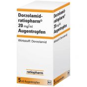 Dorzolamid-ratiopharm 20 mg/ml Augentropfen