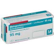 Metoprololsuccinat - 1 A Pharma 95mg Retardtab