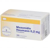 Moxonidin Heumann 0.2mg Filmtabletten günstig im Preisvergleich