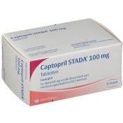 Captopril STADA 100mg Tabletten günstig im Preisvergleich