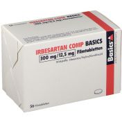 IRBESARTAN COMP BASICS 300mg/12.5mg Filmtabletten günstig im Preisvergleich