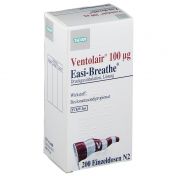 Ventolair 100ug Easi-Breathe Druckgasinhal. Lösung