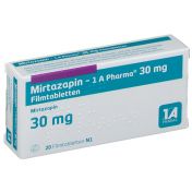 Mirtazapin - 1 A Pharma 30mg Filmtabletten günstig im Preisvergleich