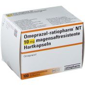 Omeprazol-ratiopharm NT 10mg magensaftres.Hartkap.