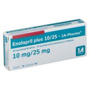 Enalapril 1 A Pharma plus 10/25