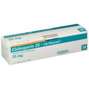 Ciclosporin 25-1A-Pharma günstig im Preisvergleich
