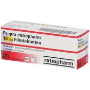 Propra-ratiopharm 10mg Filmtabletten günstig im Preisvergleich