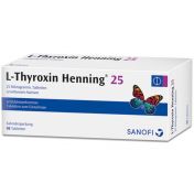 L-Thyroxin 25 Henning Tabl. Kalenderp. günstig im Preisvergleich