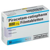 Piracetam-ratiopharm 800mg Filmtabletten