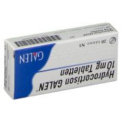 Hydrocortison GALEN 10mg Tabletten günstig im Preisvergleich