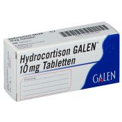 Hydrocortison GALEN 10mg Tabletten günstig im Preisvergleich