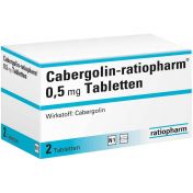 Cabergolin-ratiopharm 0.5mg Tabletten