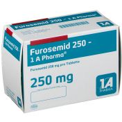Furosemid 250 - 1A Pharma günstig im Preisvergleich