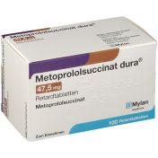 Metoprololsuccinat dura 47.5mg Retardtabletten