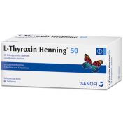 L-Thyroxin 50 Henning Tabl. Kalenderp. günstig im Preisvergleich