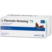 L-Thyroxin 75 Henning Tabl. Kalenderp. günstig im Preisvergleich