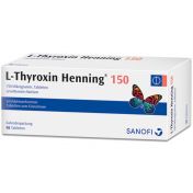L-Thyroxin 150 Henning Tabl. Kalenderp. günstig im Preisvergleich